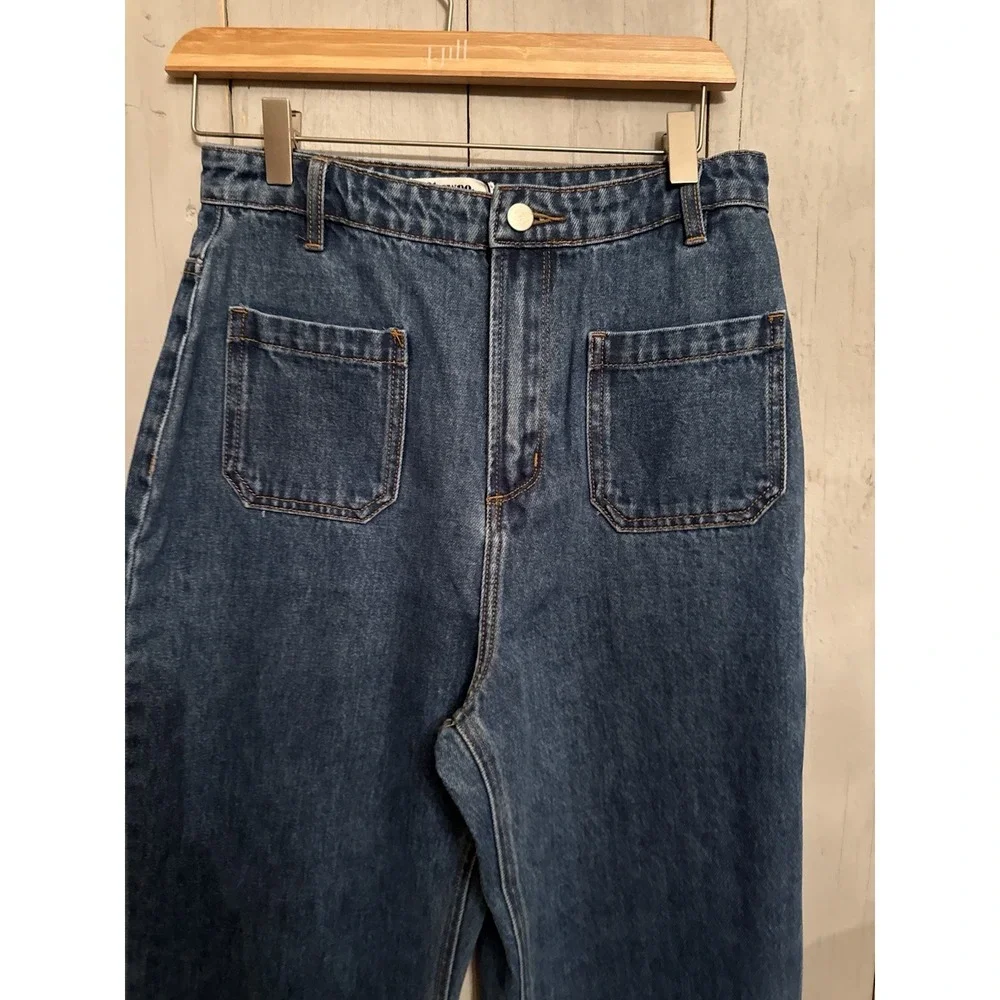 Showpo‎ Vancouver Leg Jeans High Waisted Straight Women's 6 NWT 109$